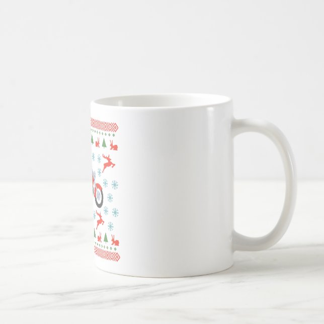 Biker Holiday Sweater T-Shirts Kaffeetasse (Rechts)