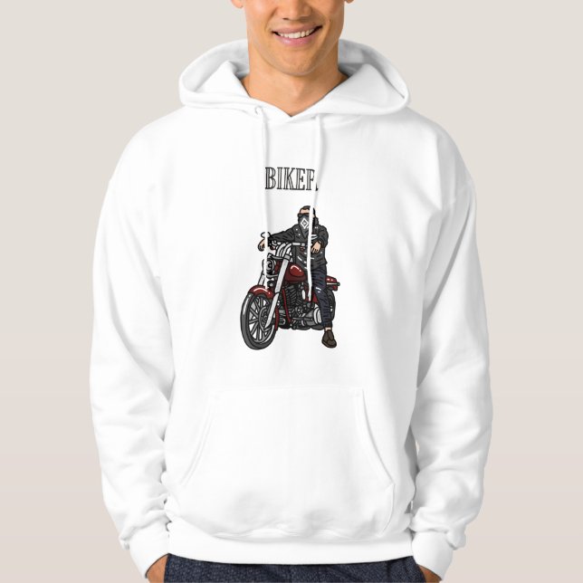 Biker Hoodie (Vorderseite)