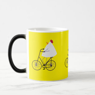 Biker-Huhn Verwandlungstasse