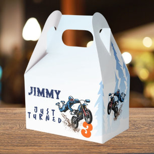 Biker Kid Dirt Stunt Bike Geburtstag Geschenkschachtel