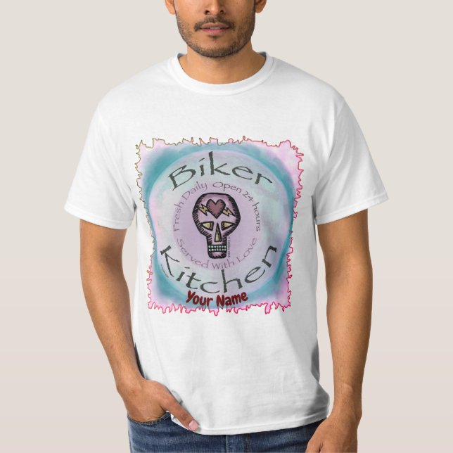 Biker Kitchen T-Shirt  (Vorderseite)