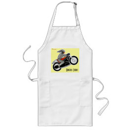 Biker kochen! lange schürze