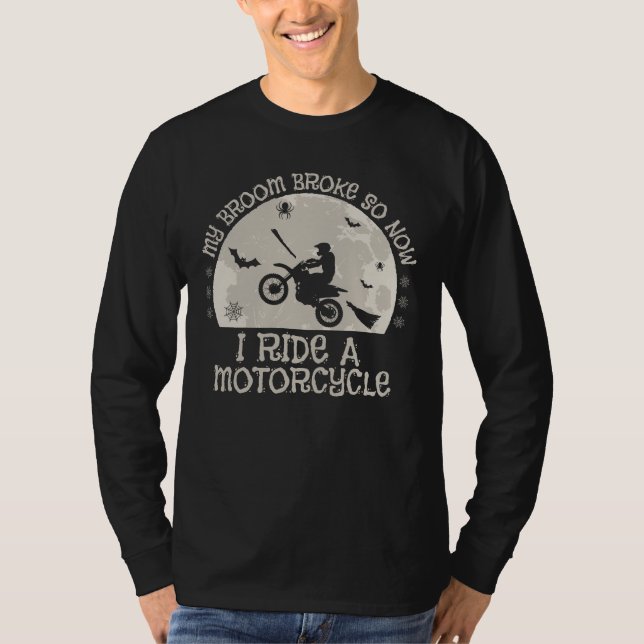 Biker mein Zimmer kaputt, jetzt fahre ich mit eine T-Shirt (Vorderseite)