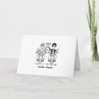 Biker-Motorrad-Hochzeit
