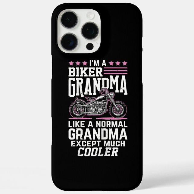 Biker Oma - Motorrad Oma Biker Oma Case-Mate iPhone Hülle (Rückseite)