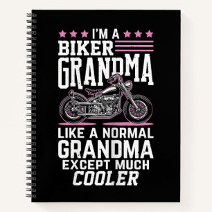 Biker Oma - Motorrad Oma Biker Oma Notizbuch