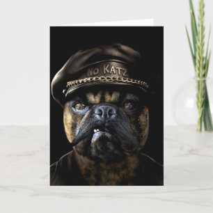 Biker Pug Karte