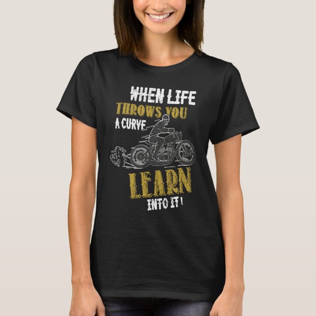 Biker Quotes Sarcastic Motorcycle Rider Grandpa Da T-Shirt (Vorderseite)