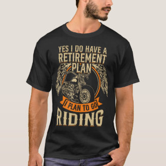 Biker-Rentner-Lifestyle-Motorrad-Chopper-Low T-Shirt