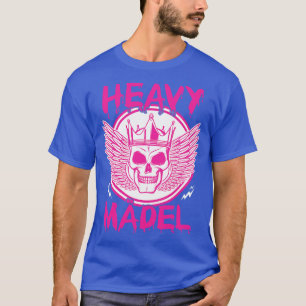 Biker Rocker Heavy Rock Punk Hard Girl Metal T-Shirt