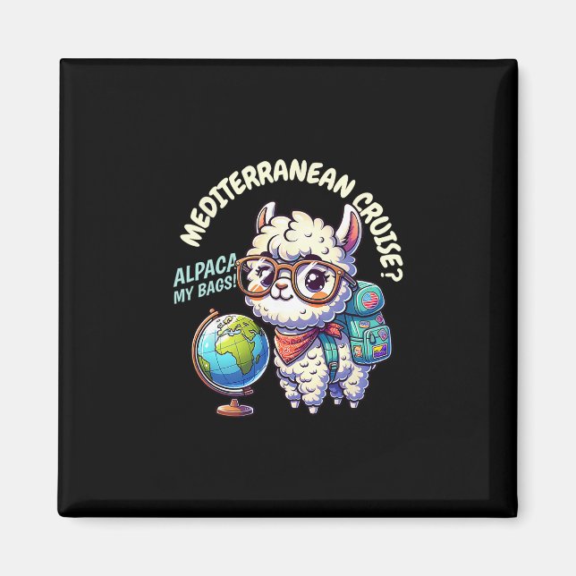 Biker Santa 67 Crew Funny Christmas Leather Jacket Magnet (Vorne)