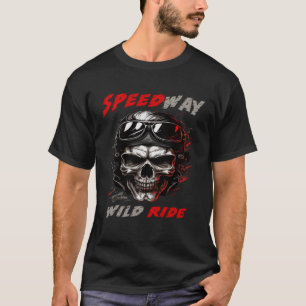Biker Skelett Mystic Death Bone Pullover Hoodie