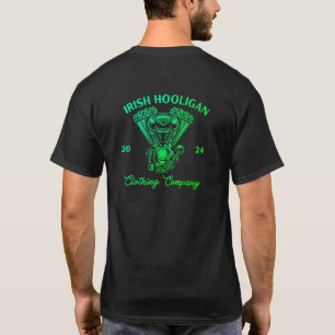 Biker T - Shirt Irish Hooligan