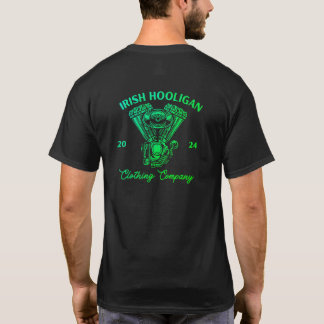 Biker T - Shirt Irish Hooligan