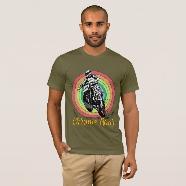 Biker-T-Shirt T-Shirt (Vorne ganz)