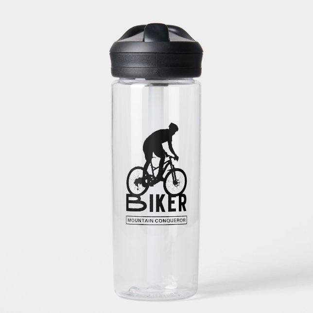 Biker Trinkflasche (Vorderseite)