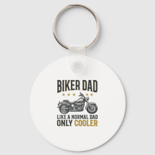 Biker-Vater Vintage-Motorrad-Zitat-Shirt_1 Schlüsselanhänger