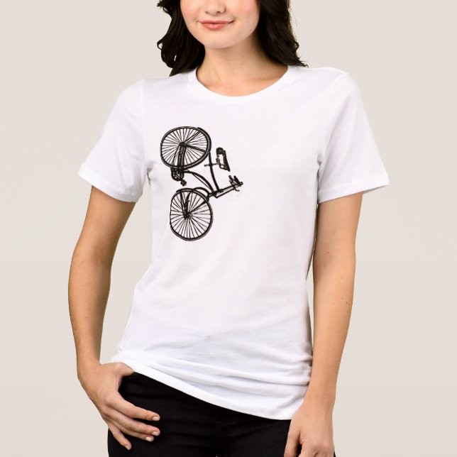 Biker Vintag Bike T - Shirt (Vorderseite)