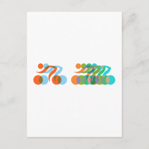 Bikerfreak Postkarte