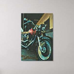 Bikergeschenke Leinwanddruck