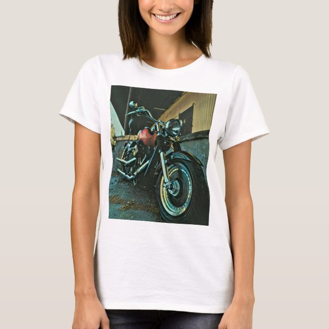 Bikergeschenke T-Shirt (Vorderseite)