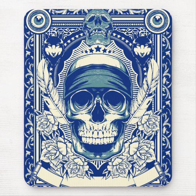 Bikermousepad Mousepad (Vorne)