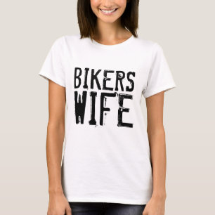 BIKERS EHEFRAU T - Shirt