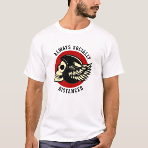 Biker's Social Distancing Champion T-Shirt