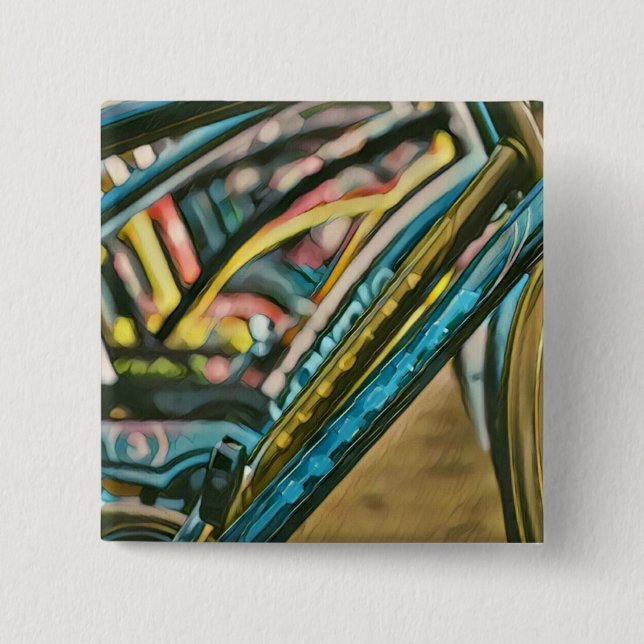 Bikes Artwork Button (Vorderseite)