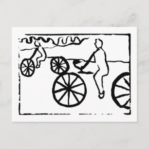 Bikes Postkarte