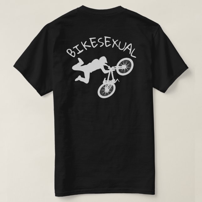 BIKESEXUAL T-Shirt (Design Rückseite)