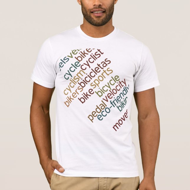 Biketext T-Shirt (Vorderseite)