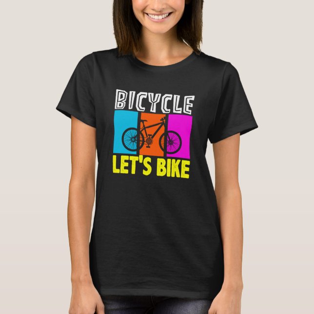 Biking and Cycling  14 T-Shirt (Vorderseite)