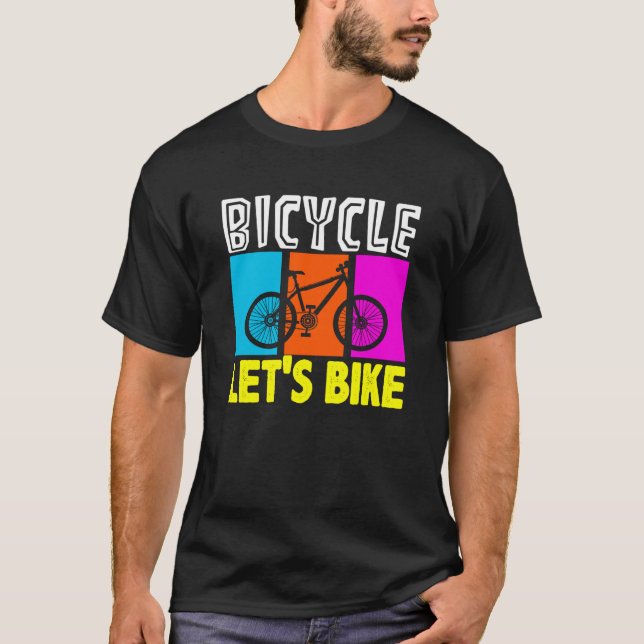 Biking and Cycling  14 T-Shirt (Vorderseite)