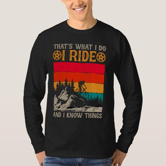 Biking and Cycling   17 T-Shirt (Vorderseite)
