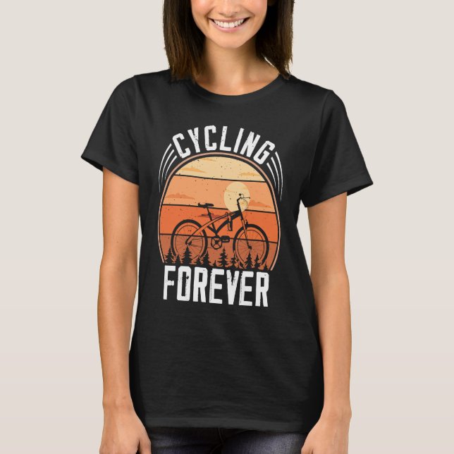 Biking and Cycling   40 T-Shirt (Vorderseite)