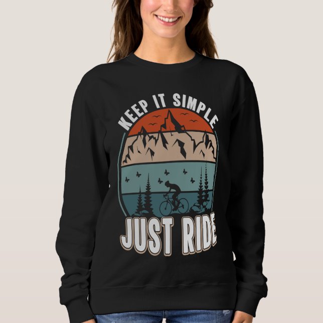 Biking and Cycling   43 Sweatshirt (Vorderseite)