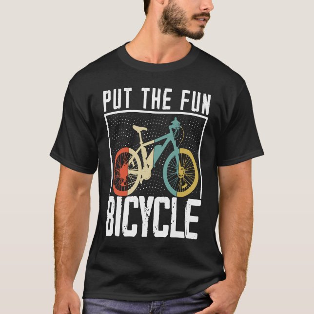 Biking and Cycling    4 T-Shirt (Vorderseite)