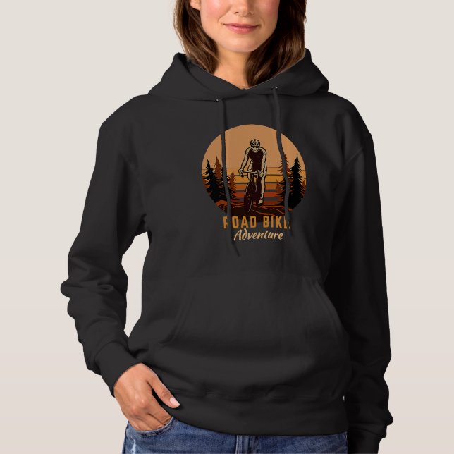 Biking and Cycling       Hoodie (Vorderseite)