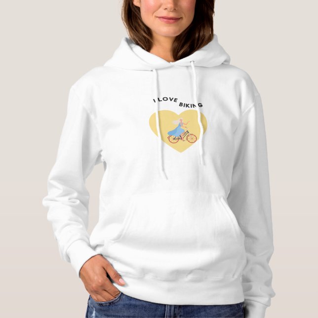 Biking Hoodie (Vorderseite)