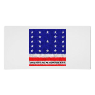 Bikini Atoll Ölgemälde Zeichnend Poster