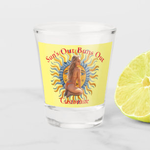 Bikini Beach Girl Thunder_Cove Schnapsglas