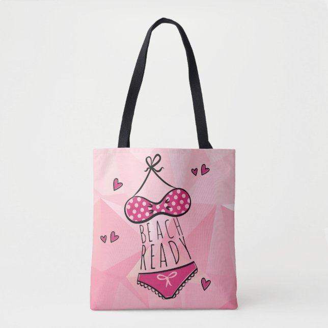 Bikini Beach Ready Girl Pink (Vorderseite)