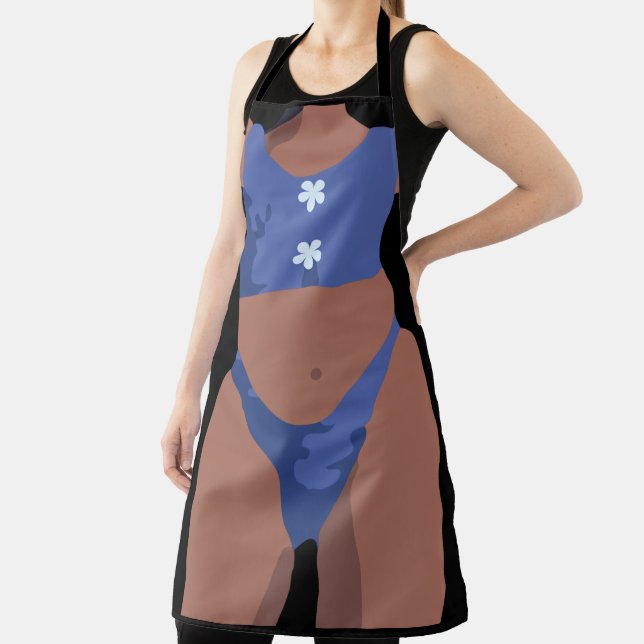 Bikini blau schürze (InSitu)