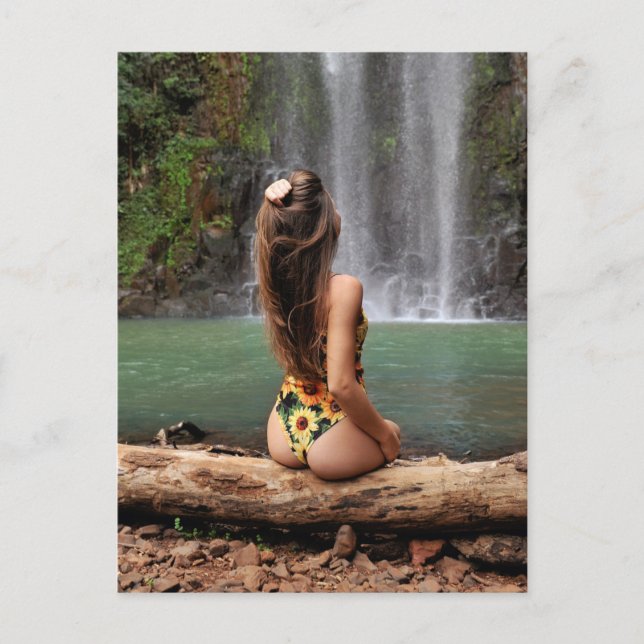 Bikini Girl Postcard Postkarte (Vorderseite)