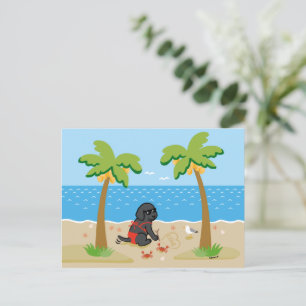 Bikini Girl Postcard Postkarte