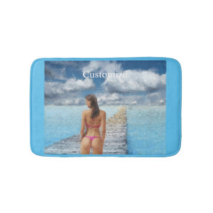 Bikini Girl Thunder_Cove Badematte