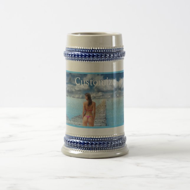 Bikini Girl Thunder_Cove Bierglas (Mittel)