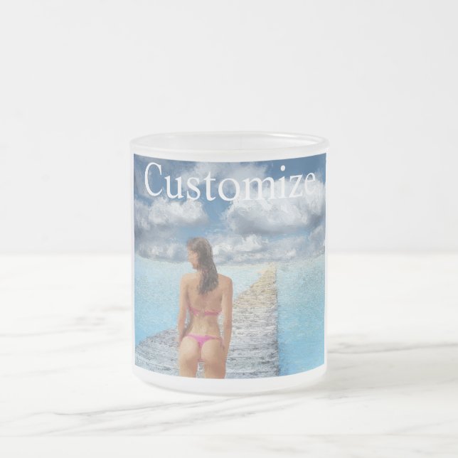 Bikini Girl Thunder_Cove Mattglastasse (Mittel)