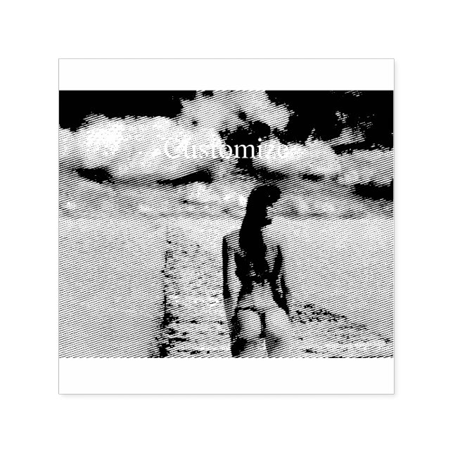 Bikini Girl Thunder_Cove Permastempel (Design)